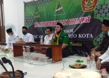 Rijalul Ansor Sidoarjo #1 di Masjid At-Taubah Gebang