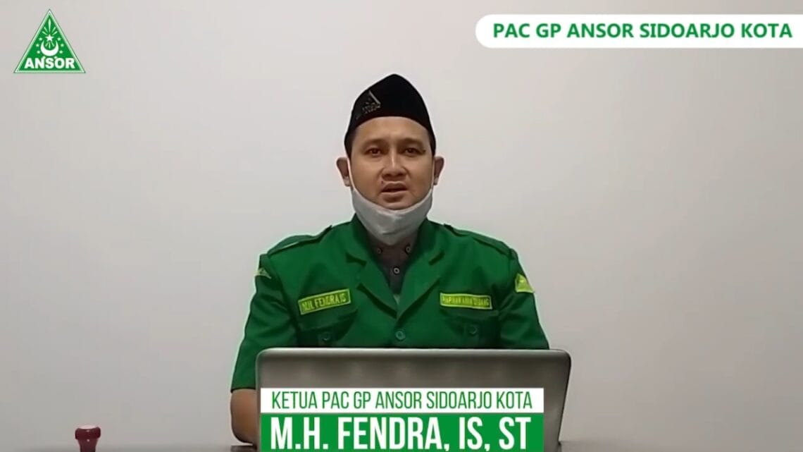 Selalu Terapkan Prokes 5M, Himbauan Ketua PAC GP Ansor Sidoarjo