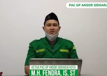 Selalu Terapkan Prokes 5M, Himbauan Ketua PAC GP Ansor Sidoarjo
