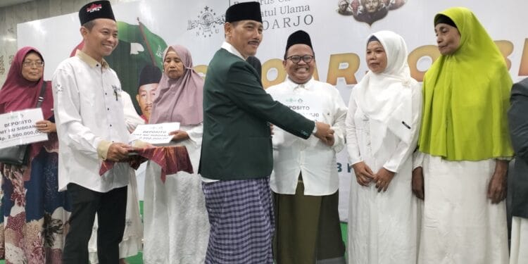 Kader Ansor Sidoarjo Kota Dapat Hadiah BMT NU
