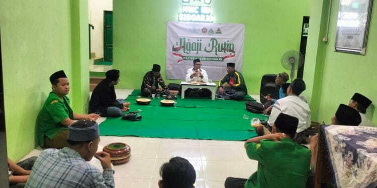 Ngaji Rutin Ansor Sidoarjo Kota, Ilmu Harus Bersanad