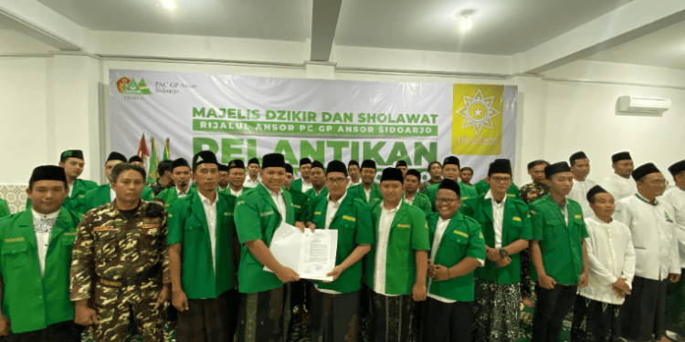 PAC GP Ansor Sidoarjo Kota 2024-2027 Resmi Dilantik