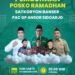 Pembukaan Posko Ramadhan Satkoryon Banser PAC GP Ansor Sidoarjo